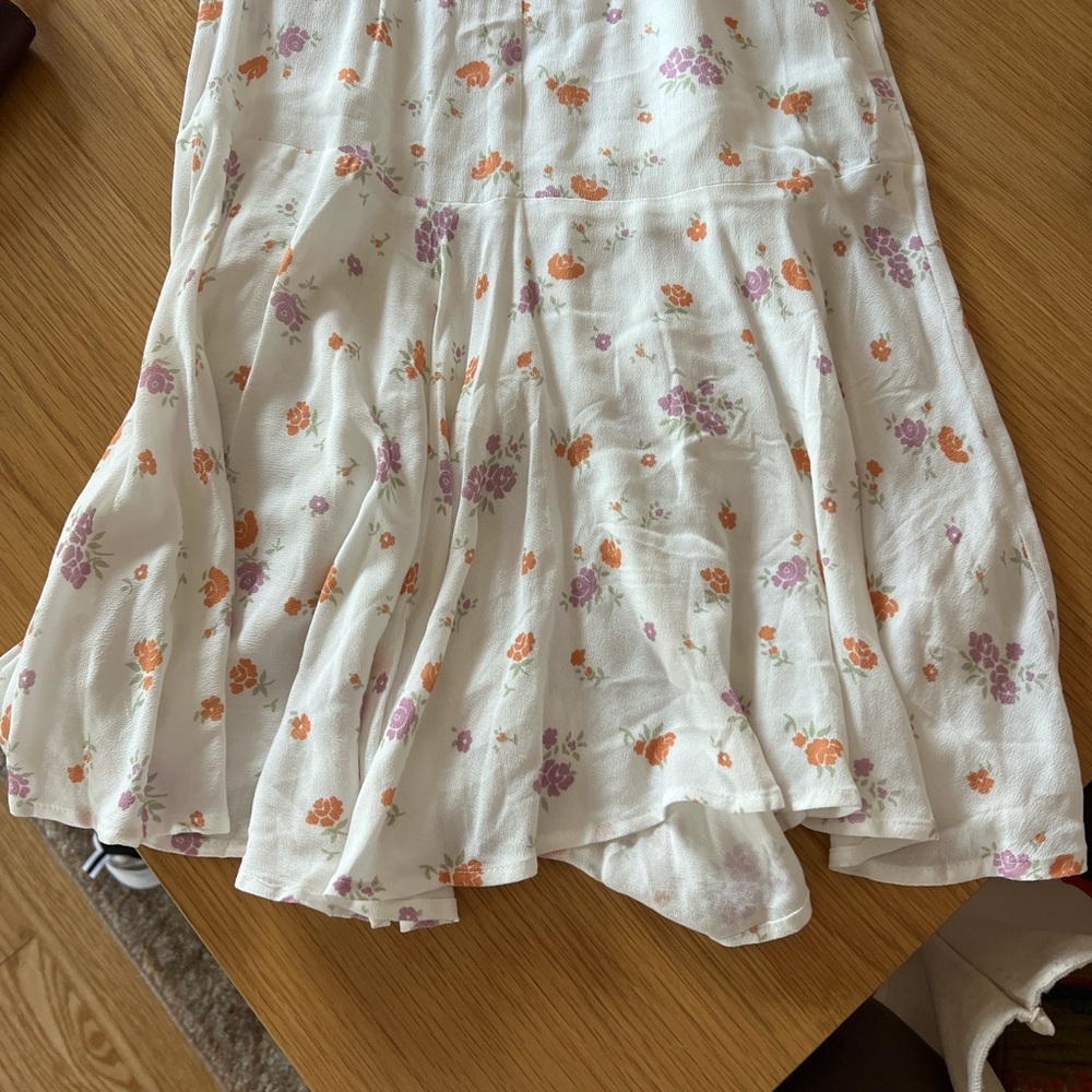Princess Polly Floral Maxi Dress - White and Pink - Picture 4 of 5
